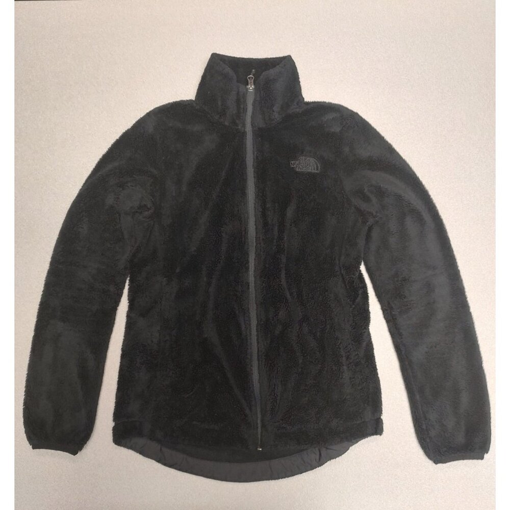 The North Face Women XS Jacket Full zip Sherpa Fleece Black Outdoor  Normcore